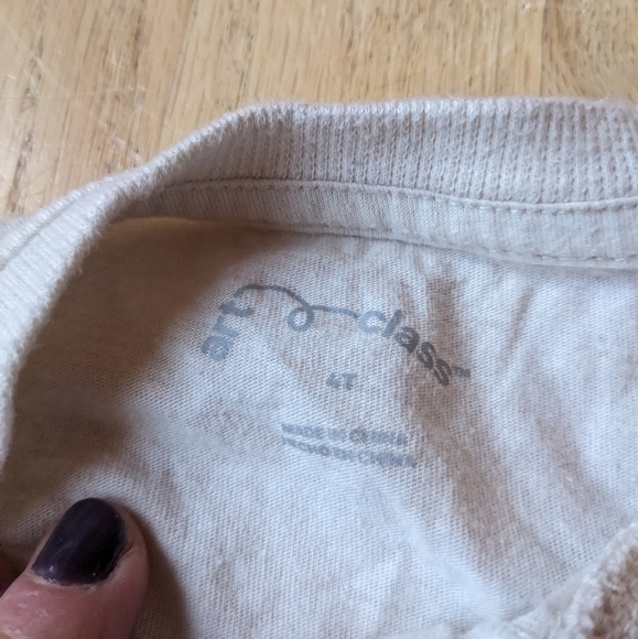 Art class long sleeve Henley size 4t - Picture 3 of 4